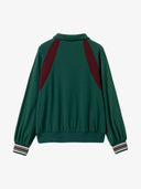 Sweatshirt mit Reißverschluss aus Bio-Baumwolle