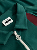 Sweatshirt mit Reißverschluss aus Bio-Baumwolle