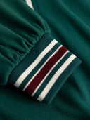 Sweatshirt mit Reißverschluss aus Bio-Baumwolle