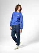 Sweatshirt mit Print aus Bio-Baumwolle