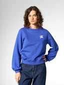 Sweatshirt mit Print aus Bio-Baumwolle