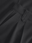 Weite Bundfaltenhose aus Twill