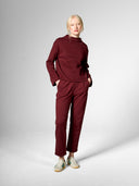 Bundfaltenhose aus Bio-Baumwolle