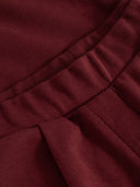 Bundfaltenhose aus Bio-Baumwolle