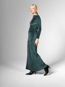 Ausgestellte Velours Hose aus LENZING™ TENCEL™