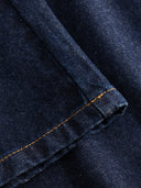 Jeanshose mit aufgesetzten Taschen aus Bio-Baumwolle