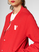 Collage Jacke mit Stick aus Bio-Baumwolle