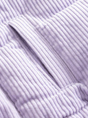 Wattierte Cord Weste aus Bio-Baumwolle
