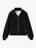 Gefütterte Jeansjacke aus Bio-Baumwolle