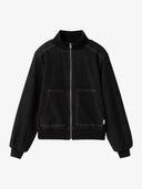 Gefütterte Jeansjacke aus Bio-Baumwolle
