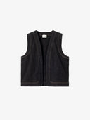 Jeansweste aus Bio-Baumwolle