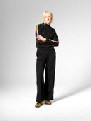 Jacke mit Kontrastband aus Bio-Baumwolle