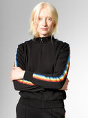 Jacke mit Kontrastband aus Bio-Baumwolle