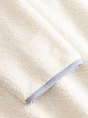 Plüsch Jacke mit Druckknöpfen aus Bio-Baumwolle