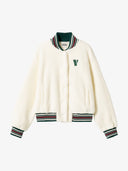 Plüsch College Jacke aus Bio-Baumwolle