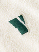 Plüsch College Jacke aus Bio-Baumwolle