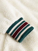 Plüsch College Jacke aus Bio-Baumwolle