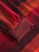 Samt Sweatshirt aus Bio-Baumwolle