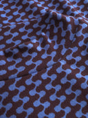 Stick-Jacquard Longsleeve mit Stehkragen aus Bio-Baumwolle