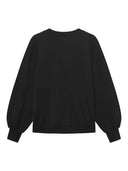 Sweatshirt mit Frontprint aus Bio-Baumwolle