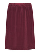 Samtrock mit Gummibund aus Bio-Baumwolle