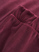 Samtrock mit Gummibund aus Bio-Baumwolle