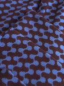 Strick-Jacquard Hose mit elastischem Bund aus Bio-Baumwolle