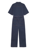 Jeans Jumpsuit mit Reißverschluss aus Bio-Baumwolle