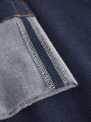 Jeans Hose mit breitem Saumaufschlag aus Bio-Baumwolle