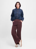 Kordhose im Matrosenlook aus Bio-Baumwolle