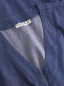 Kurzer Jeans Jumpsuit aus Bio-Baumwolle