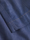 Kurzer Jeans Jumpsuit aus Bio-Baumwolle