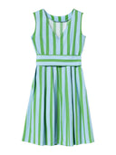 Tailliertes Kleid aus Bio-Baumwolle