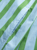 Kurzes Kleid in A-Form aus Bio-Baumwolle