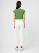 Crop-Top mit Gummibund aus Bio-Baumwolle