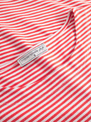 T-Shirt mit Rüschendetail aus Bio-Baumwolle