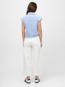 Sweat Top mit Reißverschluss aus Bio-Baumwolle