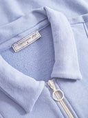 Sweat Top mit Reißverschluss aus Bio-Baumwolle