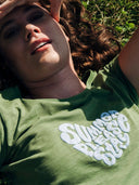 T-Shirt mit Bubble Print aus Bio-Baumwolle