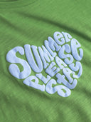 T-Shirt mit Bubble Print aus Bio-Baumwolle