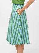 Schwingender Rock aus Bio-Baumwolle