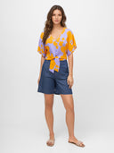 Jeans Shorts aus Bio-Baumwolle