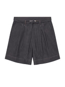 Jeans Shorts mit Band aus Bio-Baumwolle