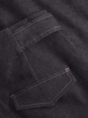 Jeans Shorts mit Band aus Bio-Baumwolle