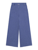 Hose mit weitem Bein aus Bio-Baumwolle