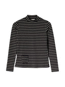 Longsleeve mit Stehkragen aus Bio-Baumwolle