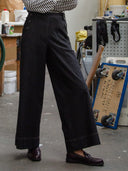 Jeans Hose mit Knöpfen aus Bio-Baumwolle
