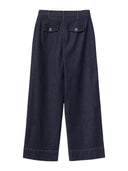 Jeans Hose mit geradem Bein aus Bio-Baumwolle