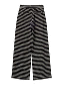 Weite Strickhose aus Bio-Baumwolle