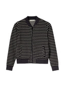 Strick Collegejacke aus Bio-Baumwolle